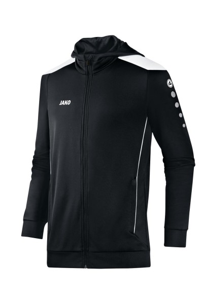 Jako Kapuzenjacke Cup Kinder schwarz-weiss