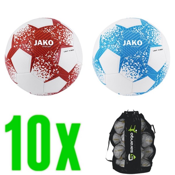 10er Ballpaket Jako Futsal Light Kinder 