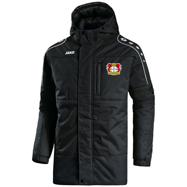 JAKO Bayer 04 Leverkusen Coachjacke Active schwarz/weiß Kinder